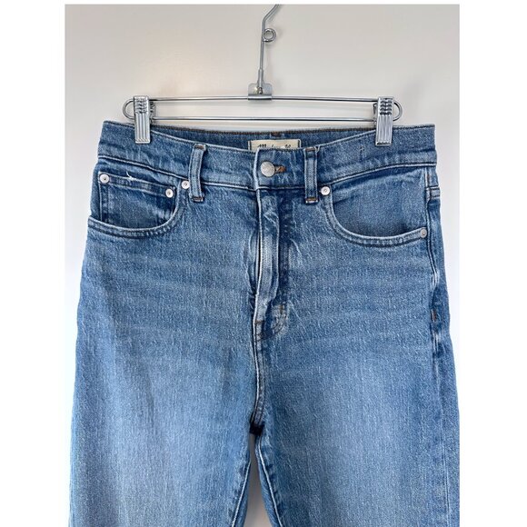 Madewell '90s Straight Jean - medium wash - Picture 4 of 5